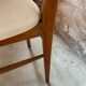 Lot de 4 chaises blanches scandinaves an50 vintage