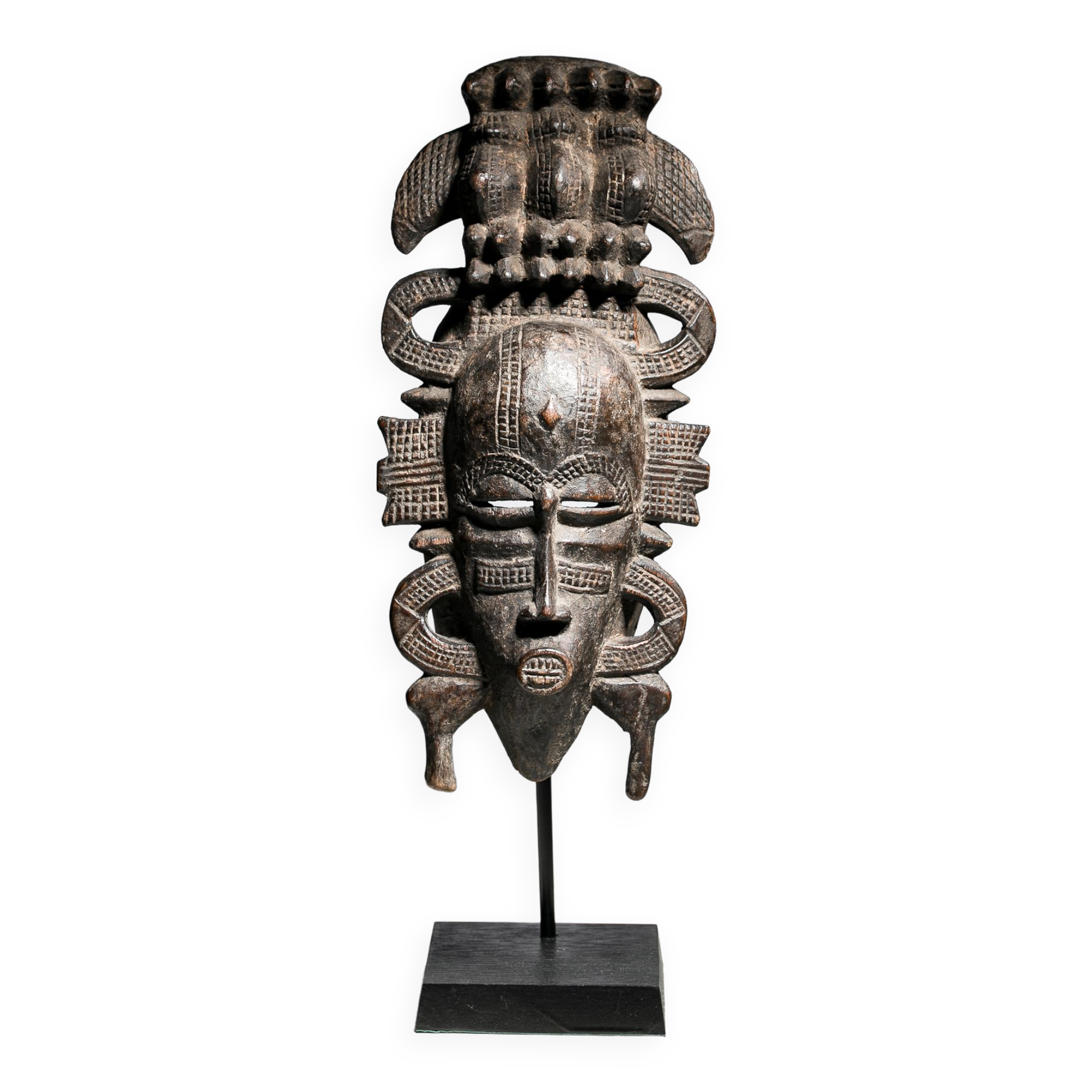 African mask - Ethnic decoration of Côte d'Ivoire