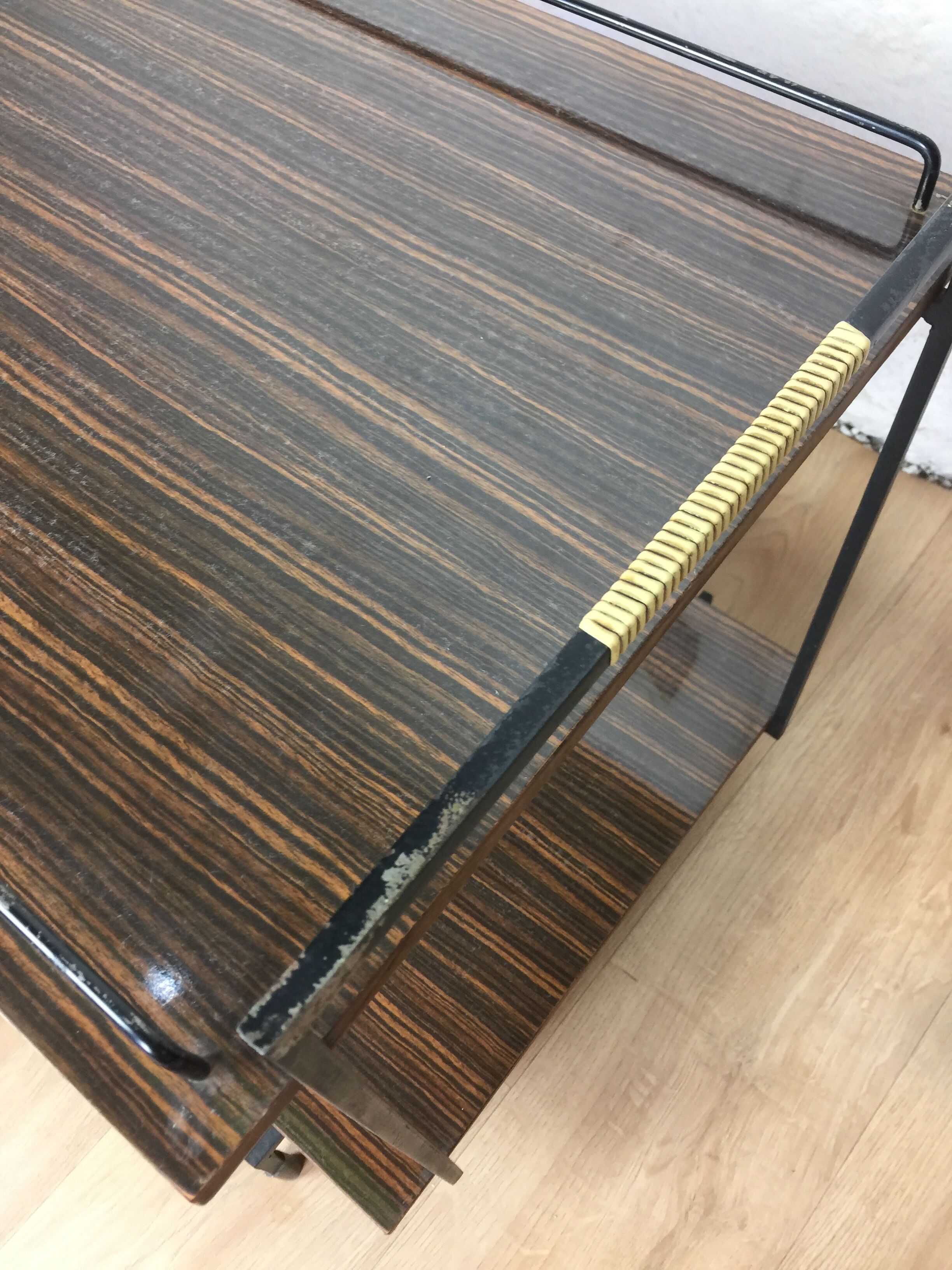 Desserte Metal Bar and 1950s Formica
