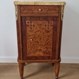 Low furniture marquetry style louis XVI
