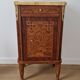 Low furniture marquetry style louis XVI
