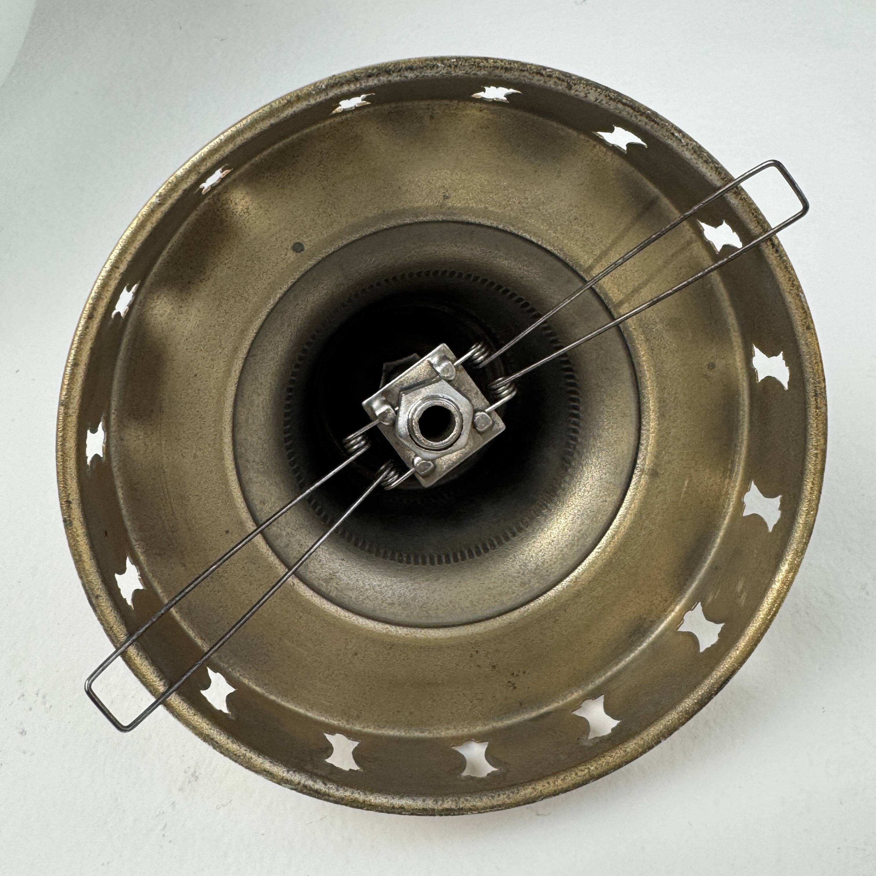 Vintage 23 cm xl opaline pendant light