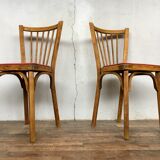 Pair of baumann bistro chairs