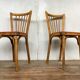 Pair of baumann bistro chairs