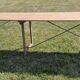 332 cm folding guinguette table