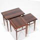 Side tables by Kai Kristiansen for Skovmand & Andersen Denmark 1960
