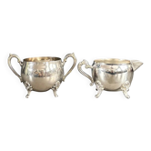 Sugar bowl - silver-plated milk jug