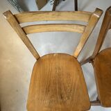 Lot de 2 chaises en bois