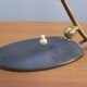 Vintage piano lamp, brass, 1960s, JBS