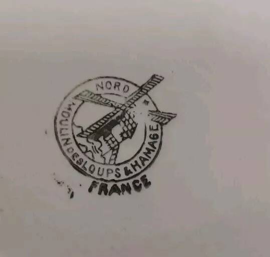 Old Soup Plate Moulin Des Loups And Vintage Hamage