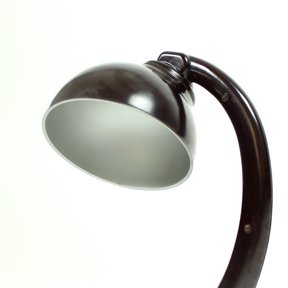 Bakelite Table Lamp Model 11126 By Eric Kirkman Cole, 1930s