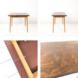 Bureau d’enfant vintage Mid-Century en bois table d’écolier rétro pour cham