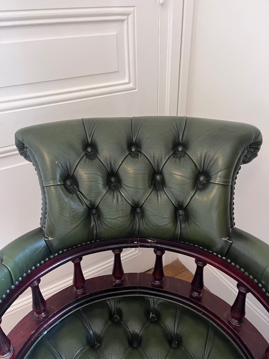 Chesterfield armchair