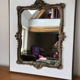 Revamped wooden mirror