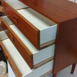 Petite commode ou chevet en teck scandinave année 60