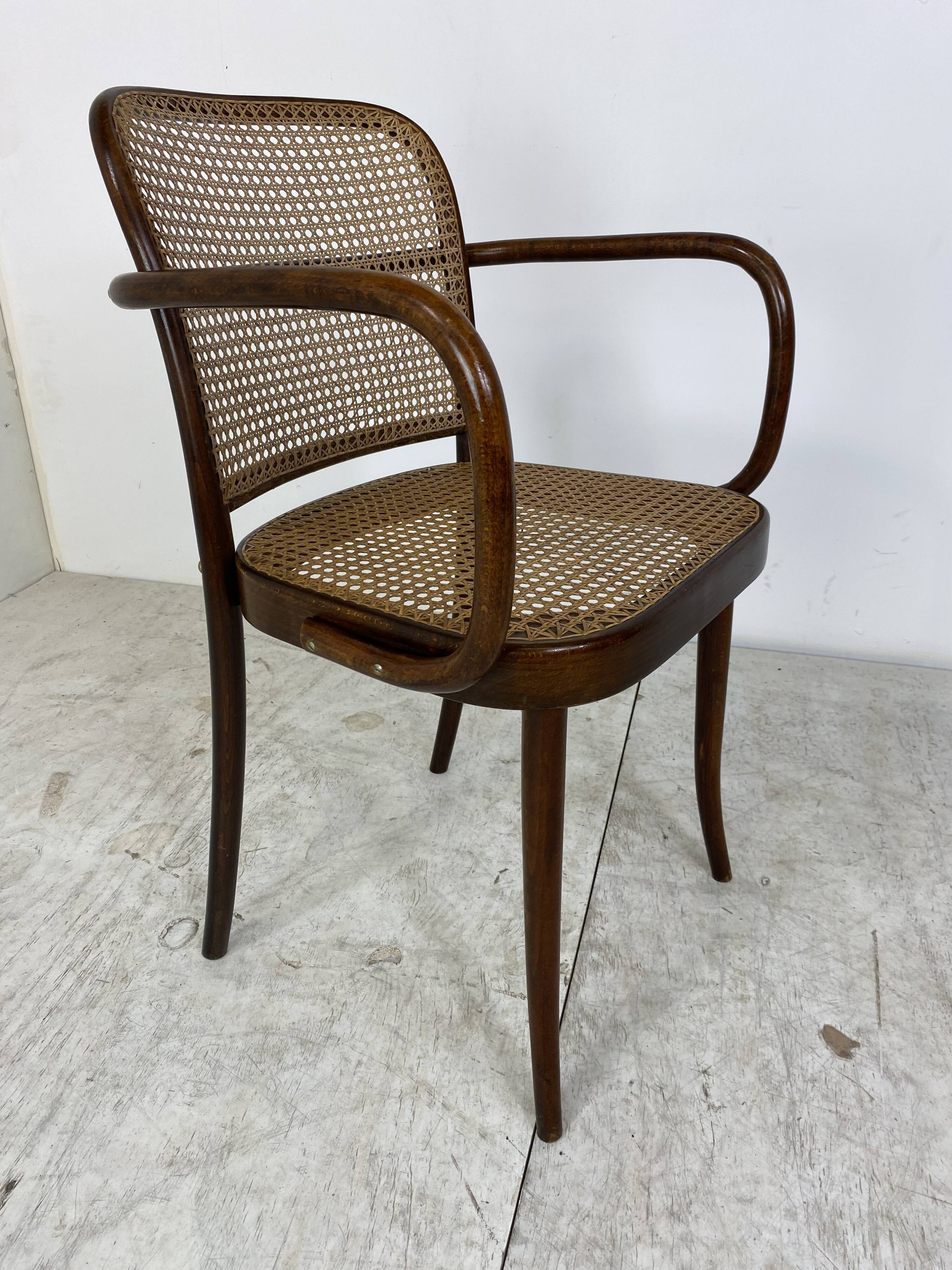Hoffmann desk chair by Hoffmann for Ligna, 1900s