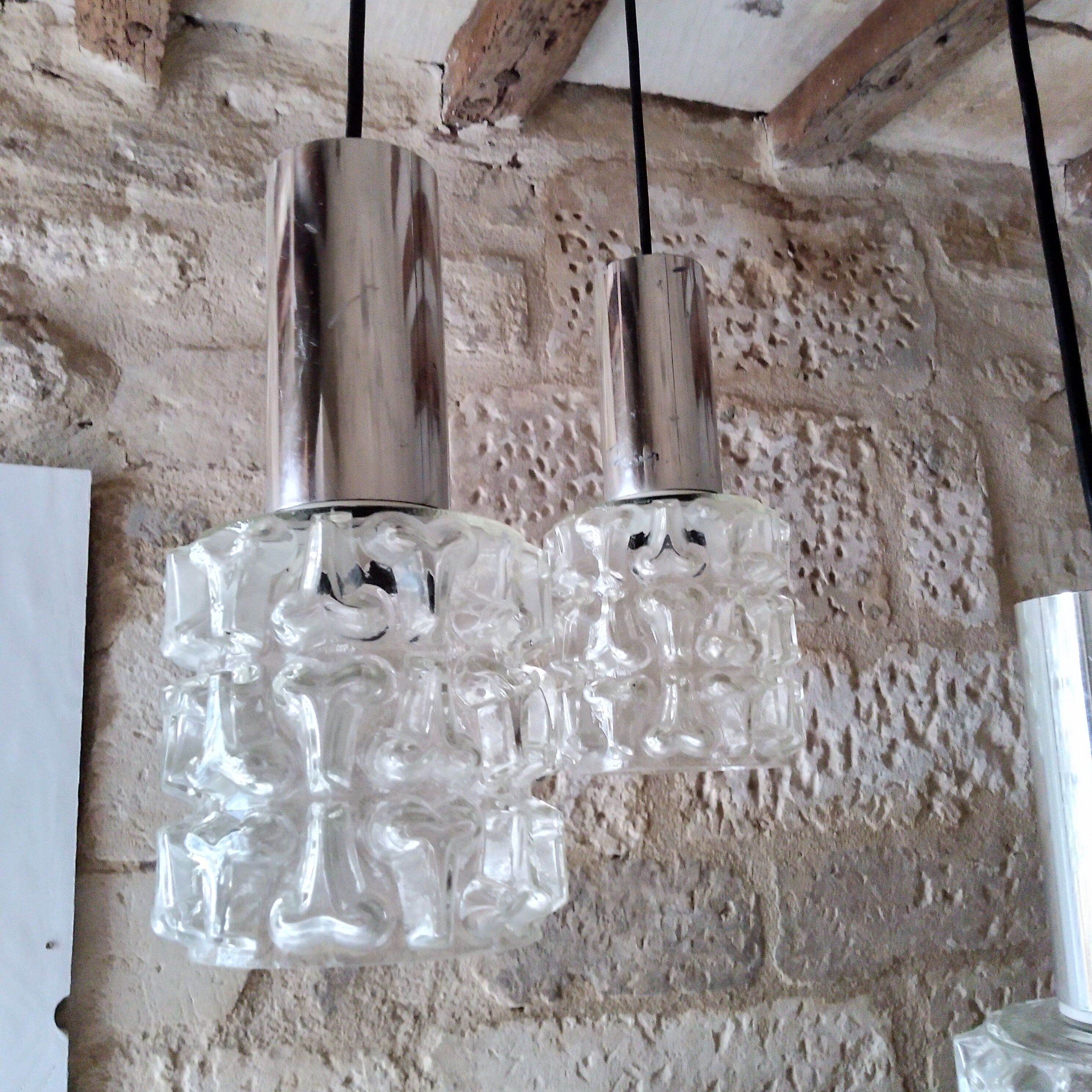 Raak waterfall chandelier 1960