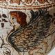Reproduction Greek Amphora vase in terracotta, cracked effect - Greek Gods/Deities. Signed