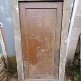 Old fir door