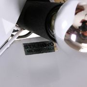 Lampe à pince Triedro de Joe Colombo pour Stilnovo