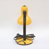 Small yellow metallic desk lamp - new in box - 1990