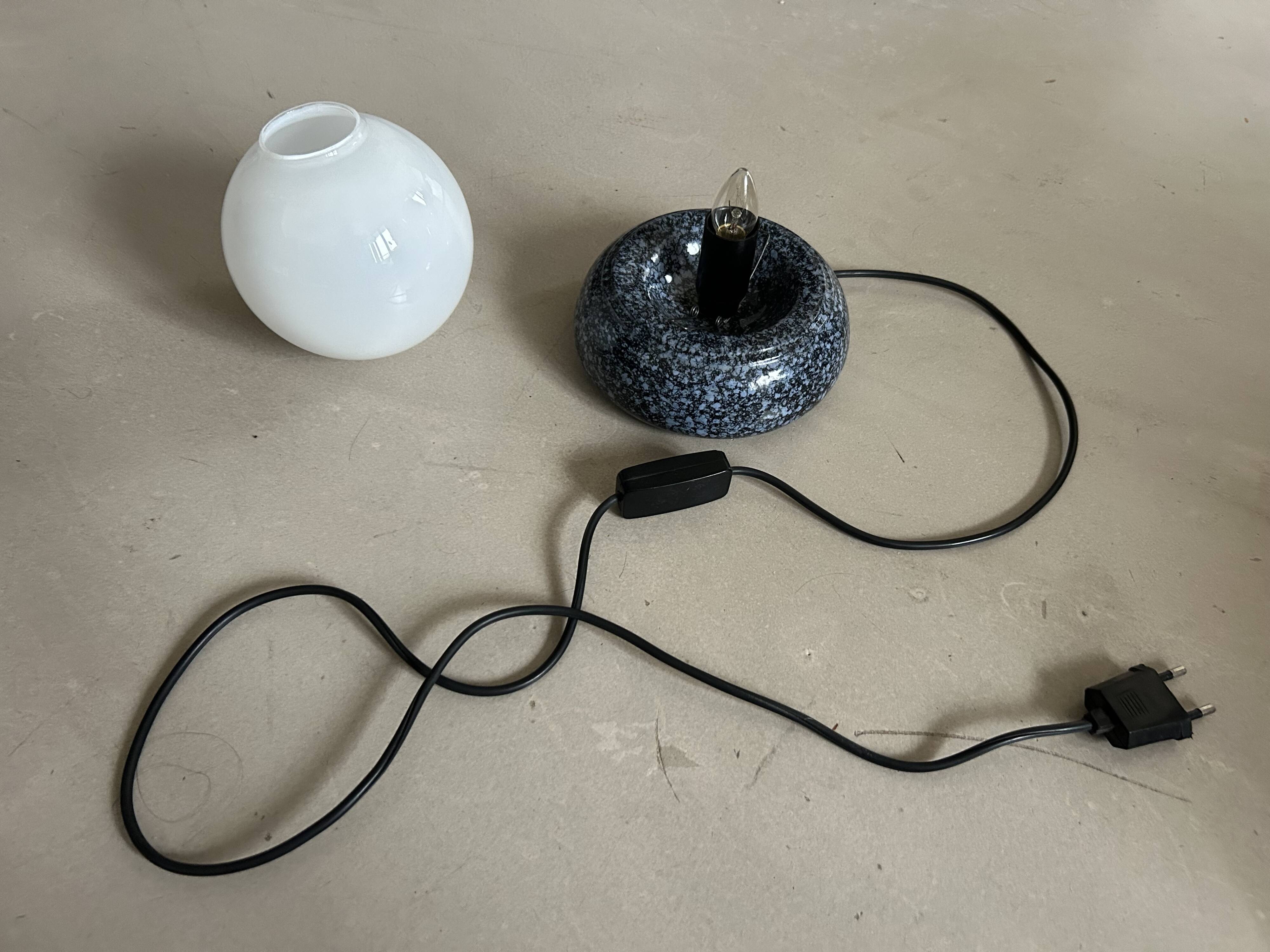 Vintage 1980s table lamp