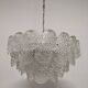 Murano glass chandelier by JT Kalmar circa 1970