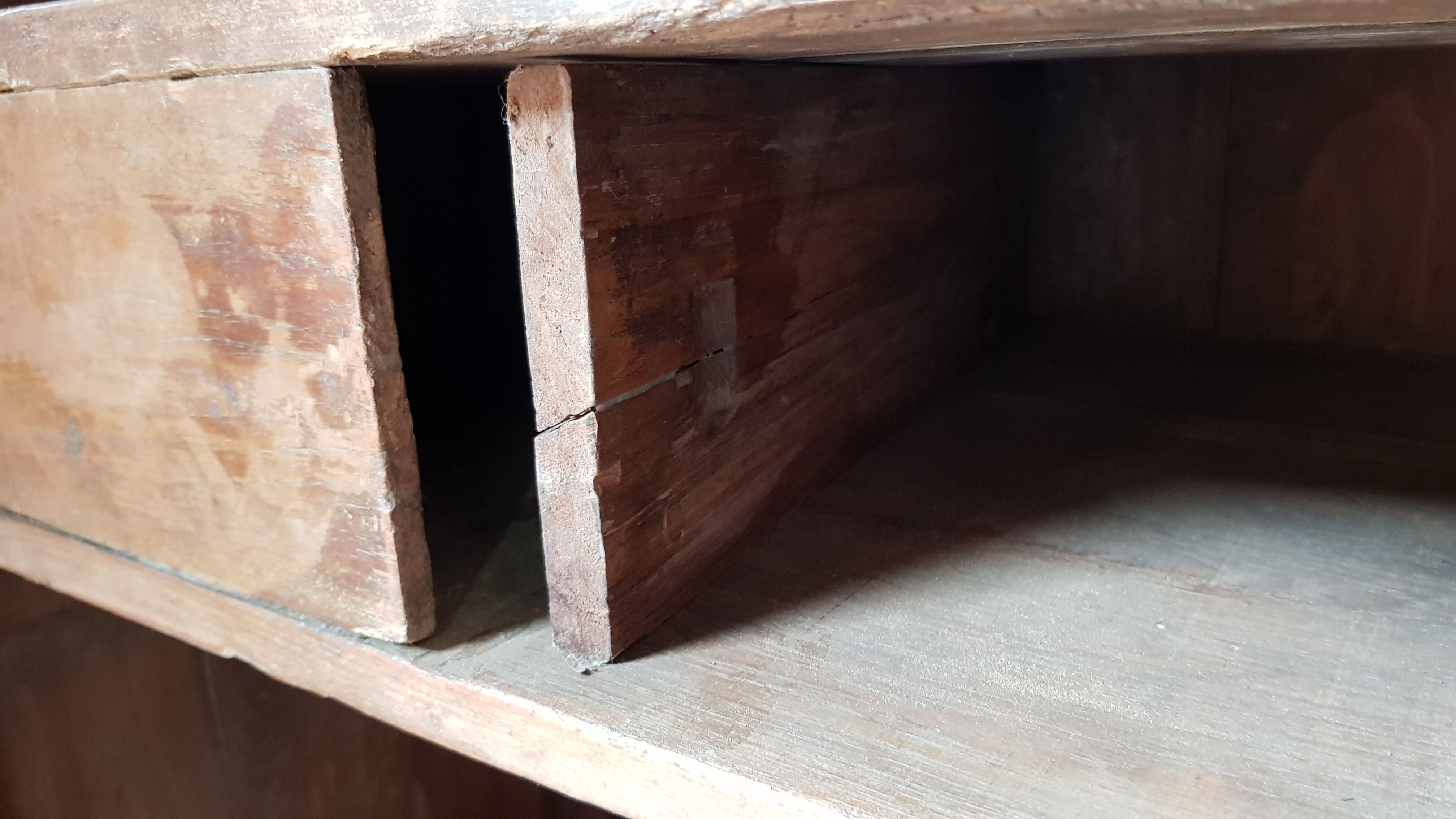 Burmese teak cupboard cabinet