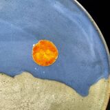 Decorative glazed ceramic dish, circa 1950-60