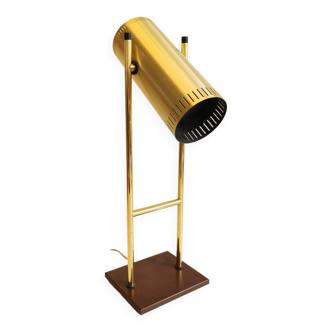 Ultra beautiful and rare Trombone Table Lamp, designed by Jo Hammerborg for Fog & Mørup in 1966