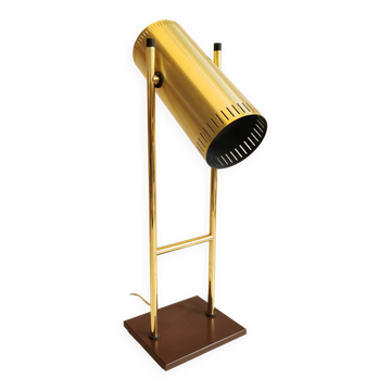 Lampe de table Trombone ultra belle et rare, conçue par Jo Hammerborg pour Fog & Mørup en 1966