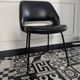 Pair of vintage 1970s armchairs/chairs in Italian Saarinen style.