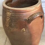 Glazed sandstone jar