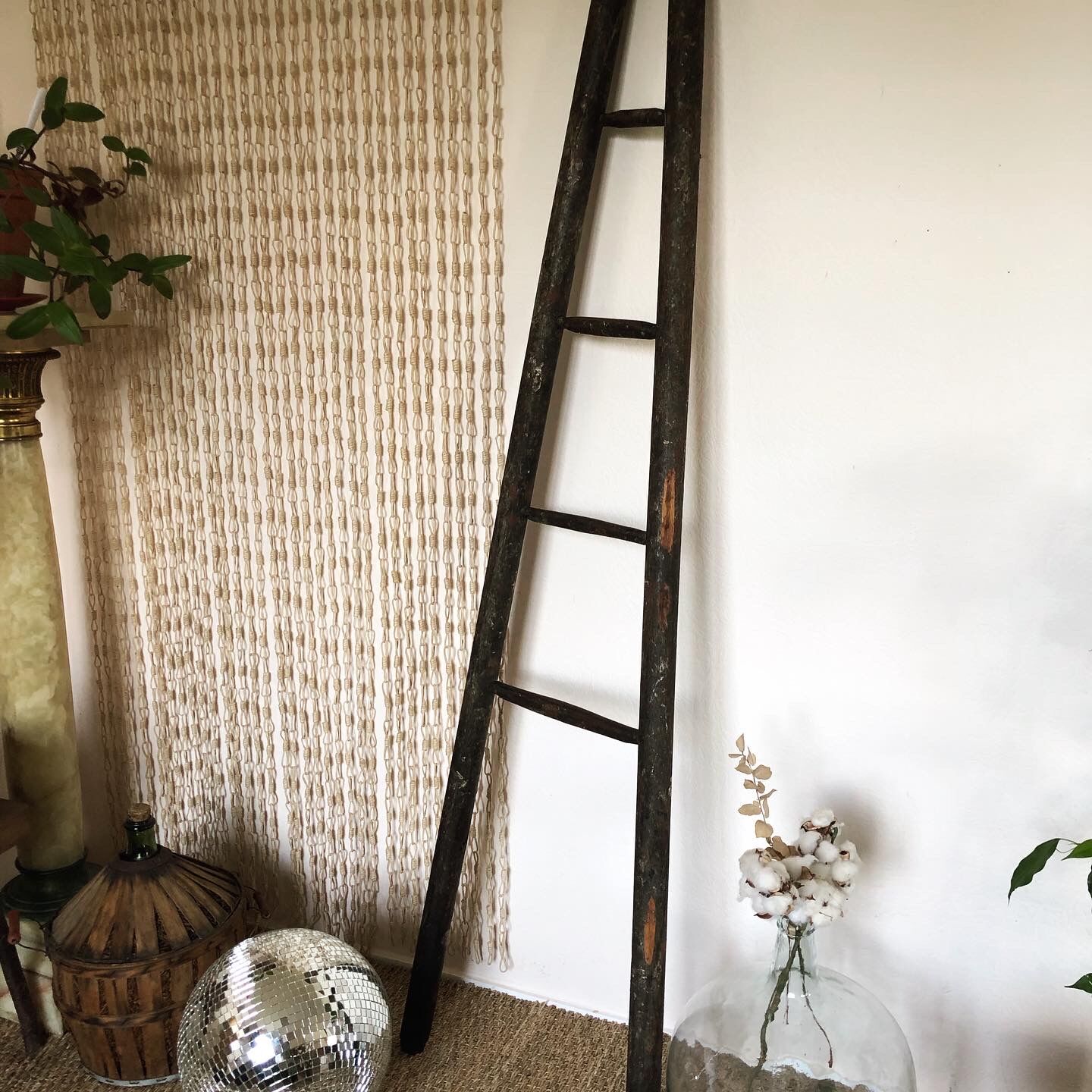 Échelle en bois