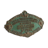 Plaque ancienne de concours agricole 1964 top déco cuisine ,restaurant