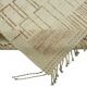 Handmade Turkish One of a Kind 202 cm x 307 cm Beige Wool Carpet