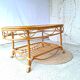 Rattan coffee table