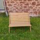 Banc pliant vintage
