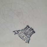 Pair of antique Gien porcelain pitchers