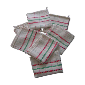 Set of 7 tea towels