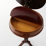 Romantic Make‑Up Mirror with Side Storage, France 1850s