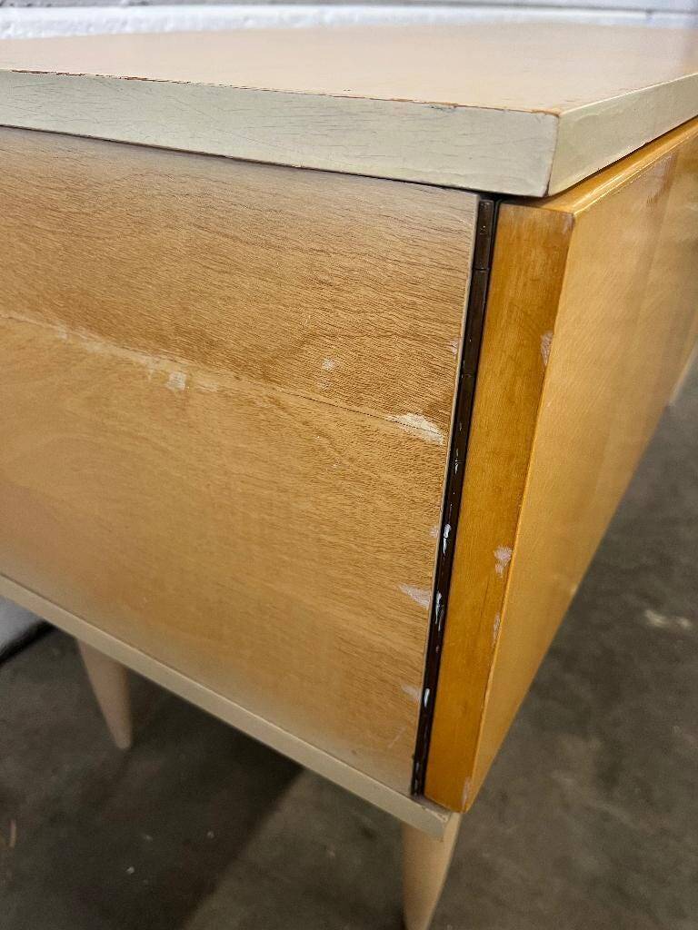 Vintage wooden low furniture / TV unit / low sideboard