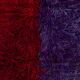 Vintage Hand-Knotted Turkish Tulu Rug in Red and Purple, 100% Mohair Wool