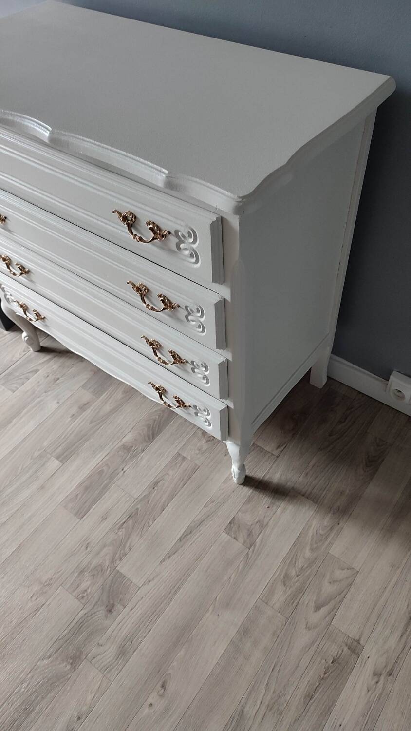 Restored vintage chest of chest