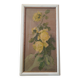 Old paintings bouquet pinks and irises (lot of 2)