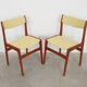 Set of two teak chairs, Danish design, 1970s, production: Denmark