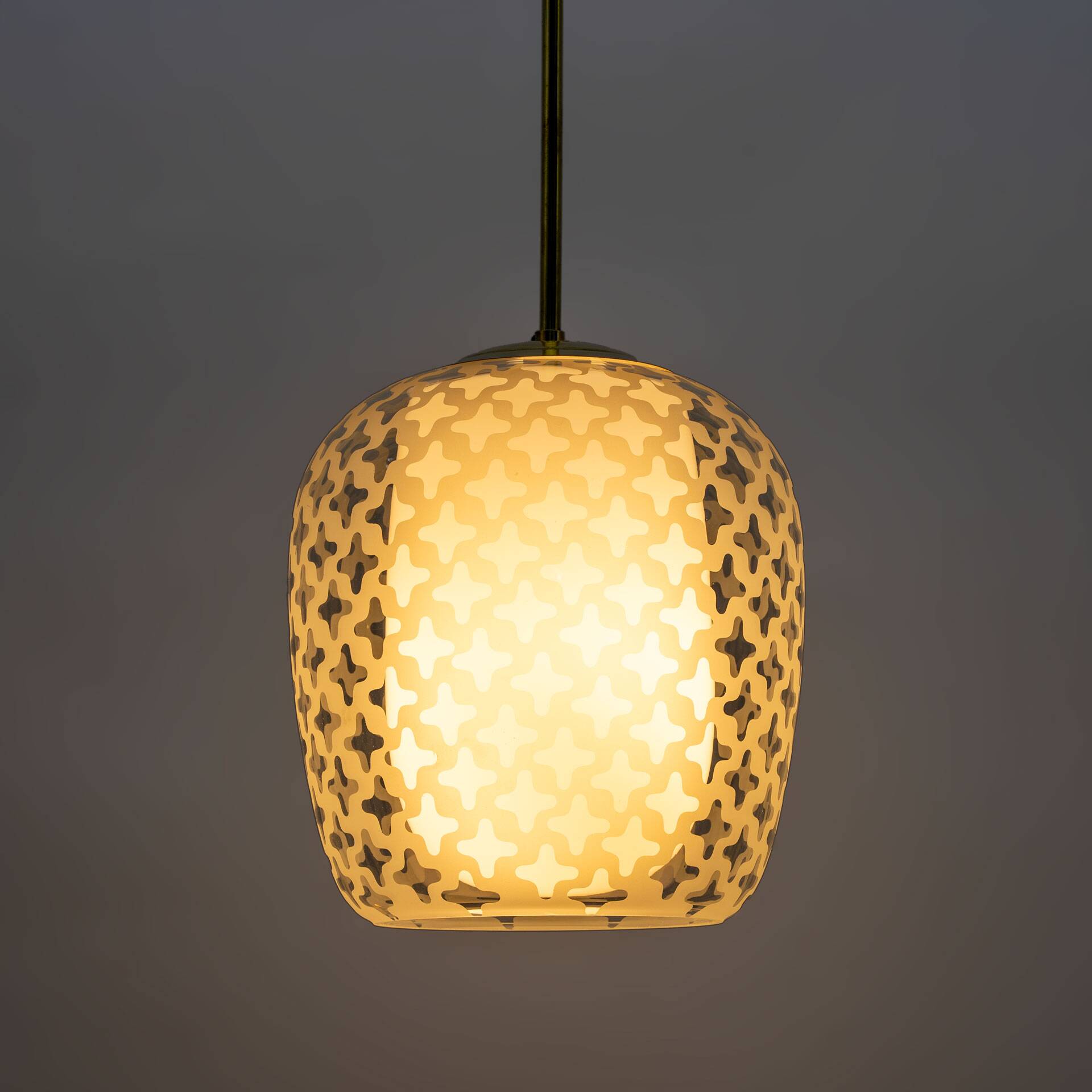 Mid-Century Cora Pendant Lamp by Wilhelm Wagenfeld for Peill & Putzler, 195
