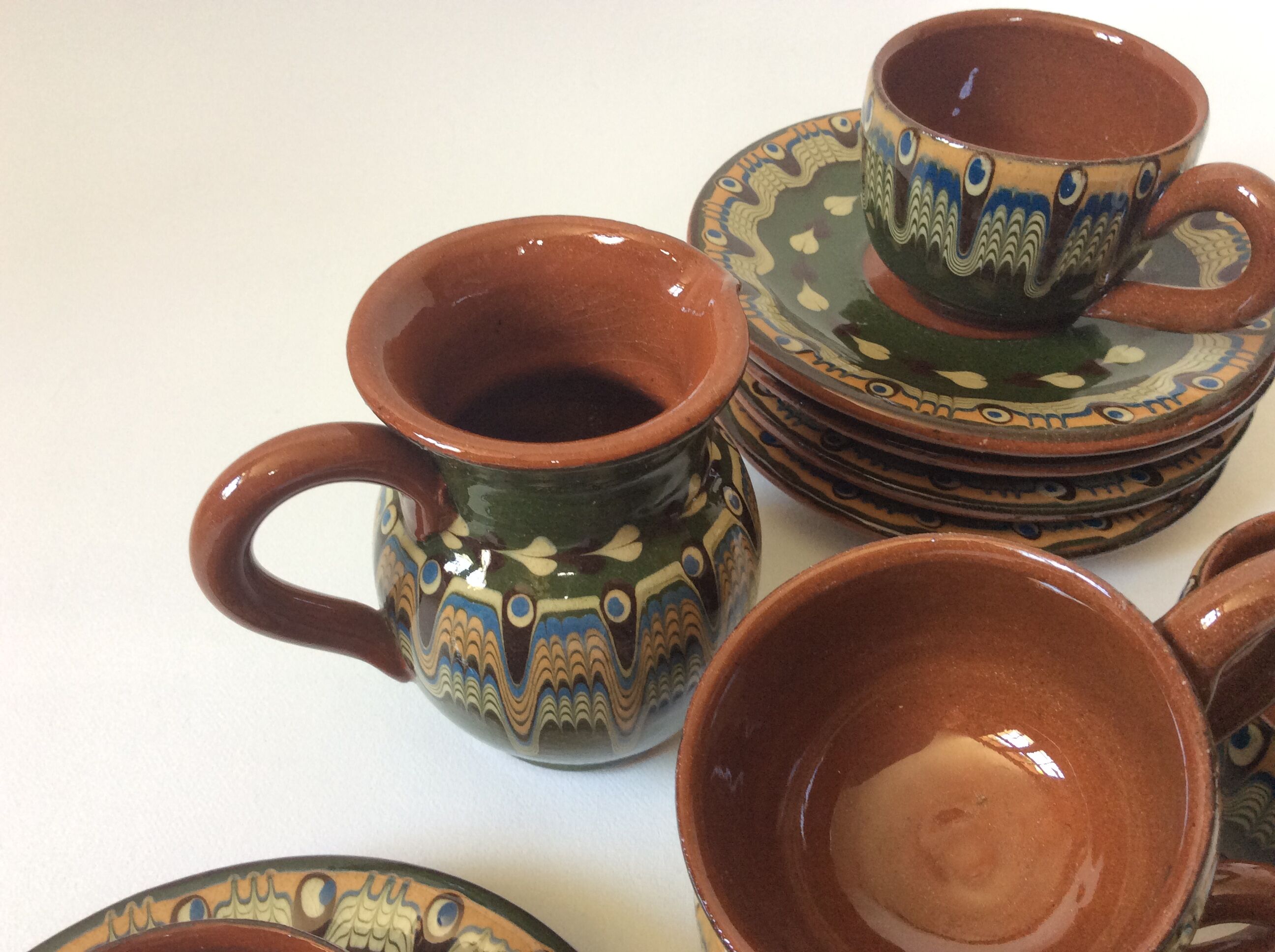 Vintage bulgaria coffee service