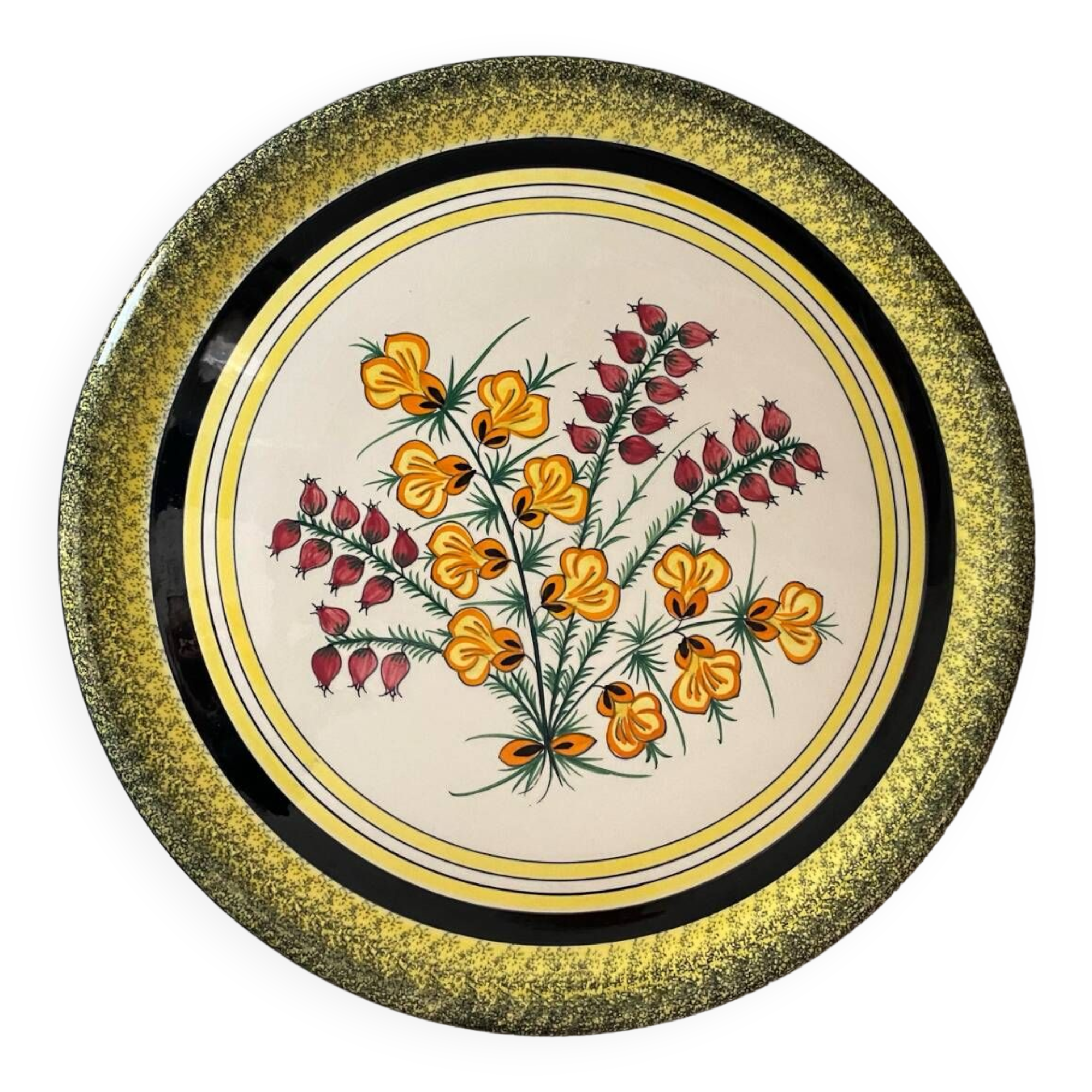 Henriot Quimper round dish