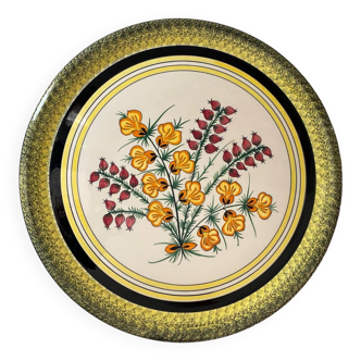 Henriot Quimper round dish